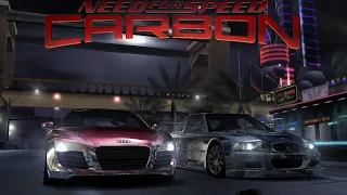 Need for Speed Carbon | BMW M3 GTR VS Audi R8