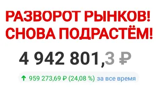 Конец обвалу акций! Опять готовимся к росту фондового рынка США! Мой инвестиционный портфель на 2021