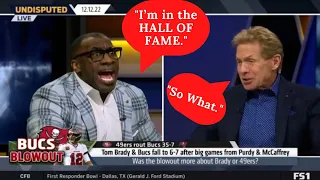 Shannon Sharpe GETS HEATED after Skip Bayless DISRESPECTS his HOF career.