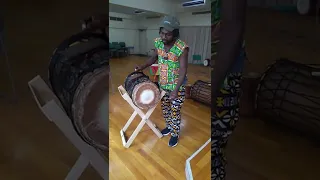 Les percussions de Kouroussa Mory Bayo sangban!!