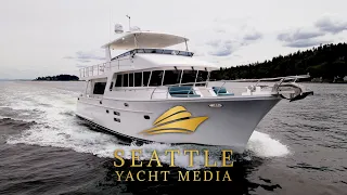 65' Hampton Motor Yacht "Mahalo" | SYM Highlight & 4K Yacht Stock Footage