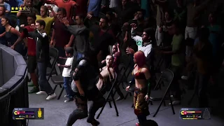 WWE 2K20 Asuka vs Nia Jax at Backlash 2020
