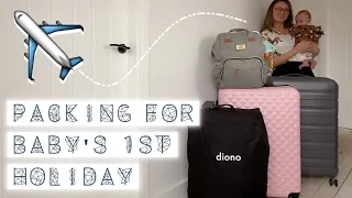 EVERYTHING I'M PACKING FOR BABY'S FIRST HOLIDAY ABROAD || Pack With Me || Holiday/Vacation