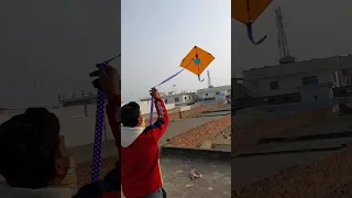 FLY A KITE USING A PAPER (कागज़) 😍 #shorts #pkcrazyexperiments