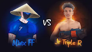 M1NX VS @Jr.TripleR1M 😭😱 | 1 vs 1 funny custom challenge 😭😂 7-0 or wot??