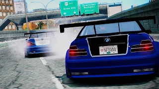 Two Crazy BMW M3 GTR (600+KM/H) in FINAL RACES Blacklist #1 | Ryan Cooper vs Razor (NFS MOST WANTED)