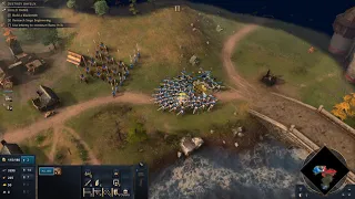 Use Infantry To Construct Rams - Age of Empire 4