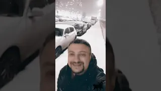 Снегопад в Москве!