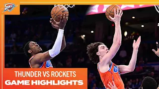 OKC Thunder vs Houston Rockets | Game Highlights | March 27, 2024