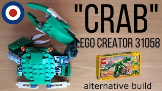 LEGO Creator 31058 Alternative build tutorial CRAB、レゴクリエイター31058をカニに組み替え