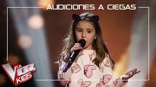 Arian Jiménez canta 'Santa Lucía' | Audiciones a ciegas | La Voz Kids Antena 3 2019