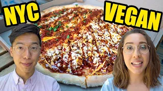 Top 3 Vegan Pizzas in NYC (you won't believe they're vegan)