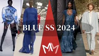 🔵 Blue Color for Spring Summer 2024 💙