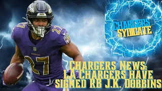 Chargers News: LA Chargers have signed RB J.K. Dobbins