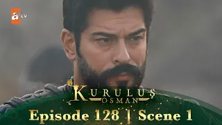 Kurulus Osman Urdu | Season 4 Episode 128 Scene 1 I Lashkar mein bagavat ke asar nazar aa rahe hain!
