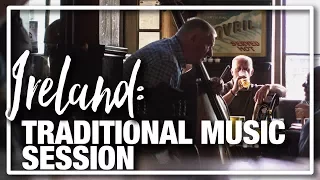 Ireland: Traditional Music Session in Wexford Pub Centenary Stores