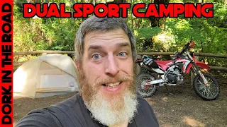 Banana Slugs, Smashed Tables, and Angry Birds: First Time Dual Sport Motorcycle Camping (w/Friends!)