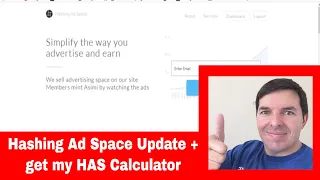 Hashing Ad Space update and get my Hashing Ad Space calculator for free