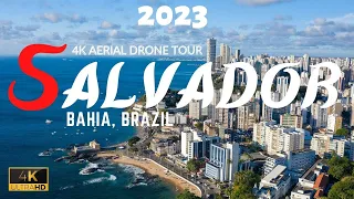 Salvador Bahia Brazil 🇧🇷 | 4K UHD Drone Footage