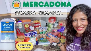 COMPRA SEMANAL MERCADONA 🥩 🧃🍉+ Usos de la piedra de Alumbre 💎