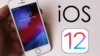 iOS 12 на iPhone 5S