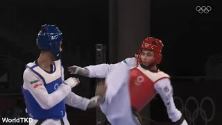 2020 Olympics Tokyo M-68 kg. HOSSEINI Mirhashem IRI   RASHITOV Ulugbek UZB