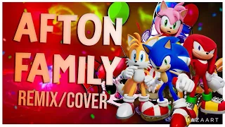 Afton Family but Sonic and Friends Ai