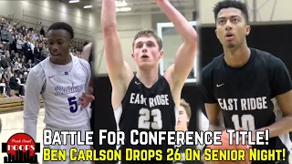 Ben Carlson Leads East Ridge To Conference Title On Senior Night! CDH vs East Ridge