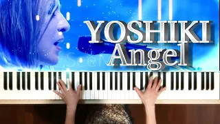 YOSHIKIが歌った“Angel”弾いてみた XJAPAN  Angel ピアノ楽譜鍵盤バージョン