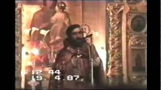 Easter at the Armenian Church in Baku, 1987