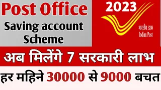 पोस्ट ऑफिस सेविंग खाता क्या हैं | post office saving account | post office saving account details