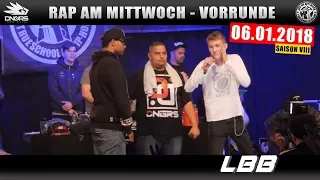 RAP AM MITTWOCH LEIPZIG: 06.01.18 Vorrunde feat. LBB, MC GEUNER uvm. (2/4)