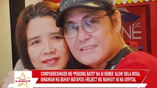 SINGER/COMPOSER NG PUSONG BATO NA SI RENEE ALON, BINAWIAN NG BUHAY DAHIL TINANGGIHAN NG MGA OSPITAL