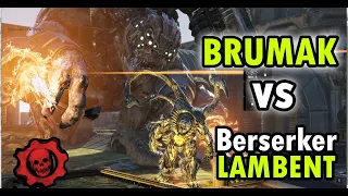 BERSERKER LAMBENT VS BRUMAK GIGANTE EN GEARS OF WAR