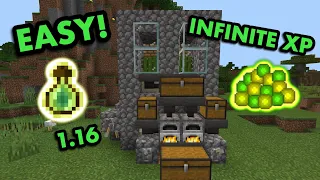 EASY 1.16 XP FARM TUTORIAL in Minecraft Bedrock (MCPE/Xbox/PS4/Nintendo Switch/Windows10)