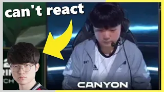 Canyon Monster Flank is too much for Faker