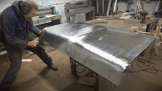 1971 Chevy Nova: Fabricating a aluminium trunk skin