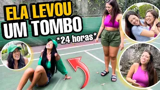 JAQUE SOBRINHO CAIU NA QUADRA * 24 desafios em 24 horas *