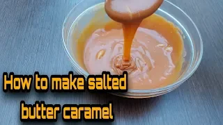 Quick & Salted Butter Caramel Sauce Recipe  | Yummy Caramel🍯