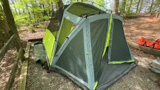 The Coleman Skydome with Screen room