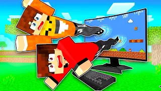 ZOSTAŁEM UWIĘZIONY W GRZE WIDEO z Sebek w Minecraft!