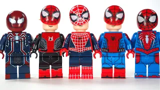 LEGO Spider-Man No Way Home Tobey Maguire Raimi Suit | Tom Holland Spider-Man Unofficial Minifigures