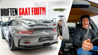 GAAT DIT GOED?! GT3RS ZONDER VLEUGEL & DRIFTEN MET BAS...