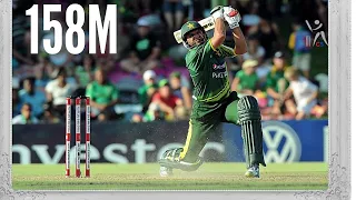 Shahid Afridi Longest Six in the World! Pak vs SA Shahid afridi 158 meter six