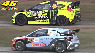 Valentino Rossi Vs. Daniel Sordo - 2016 Monza Rally Show