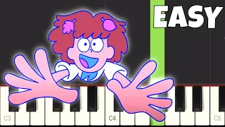 Amphibia Season 3 End Credits Theme - EASY Piano Tutorial