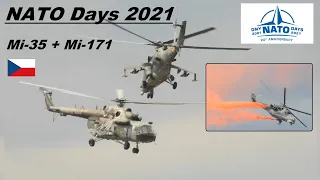 Mi-35, Mi-171 ▲ Czech Air Force 🇨🇿 ▲ NATO Days 2021