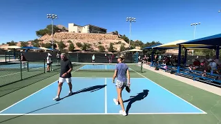 Gold Medal Match Pickleball Senior Mixed Doubles 3.5 60-65 Gold Medal Match Fall Brawl