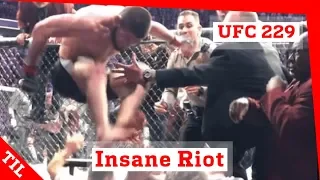 Khabib vs McGregor - INSANE RIOT after fight