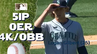 Logan Gilbert (25) | Apr 14, 2022 | MLB highlights